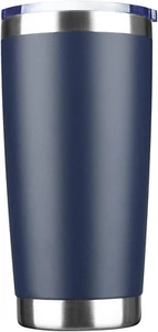 20oz Tumbler Bulk Stainless Steel Vacuum Insulated Tumblers with Lid Double Wall - Picture 1 of 7