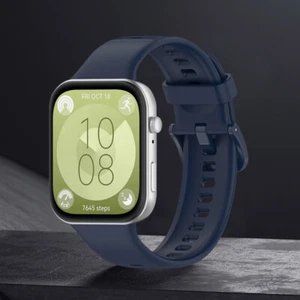 Silicone Strap Breathable Sports Bracelet for Huawei Watch Fit 3 (Midnight Blue) - Zdjęcie 1 z 6