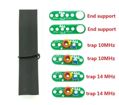 Kit de soporte de extremo de trampa de antena de cable HF 10 W para radios de onda corta kit hágalo usted mismo/ensamblado Foto 1 de 4