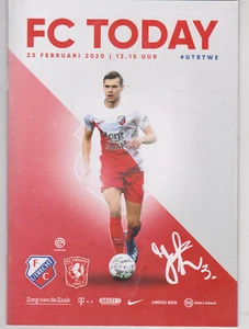 Programme / Programma FC Utrecht v FC Twente Enschede 23-02-2020 - Imagen 1 de 1