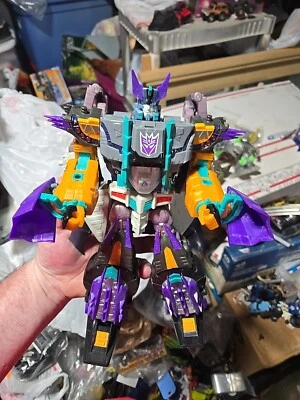 2004 Transformers Cybertron Megatron Leader Class Hasbro Action Figure Loose 10" - Image 1 of 4