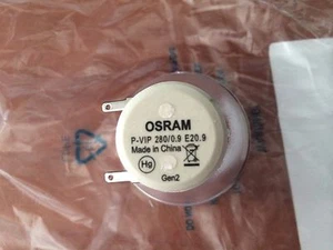 NUEVA BOMBILLA DE PROYECTOR ORIGINAL PARA OSRAM P-VIP 280/0.9 E20.9 280/0.9 E20.9n - Imagen 1 de 4
