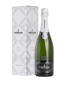 Spumante Trento DOC Ferrari Perlè Bianco Brut - F.lli Lunelli 75cl - Foto 1 di 1