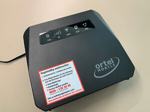 Ortel Mobiler WLAN Router 4G LTE Wireless Wifi 2,4 Hotspot Alle SIM Karten