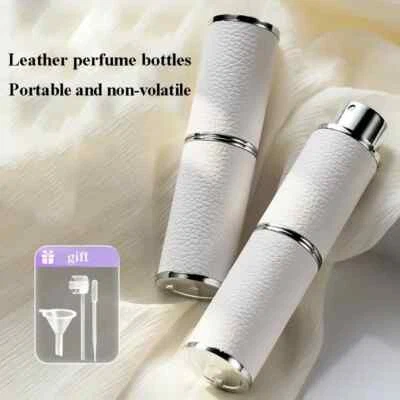 8 ml Parfümzerstäuber Leder nachfüllbar Mini-Sprühflasche Reise-Kosmetikbehälter - Bild 1 von 4