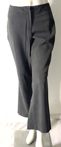 Pantalones APT 9 Mujer Maxwell Pequeños Mediano Levantamiento Gris Bolsillos Pierna Recta Talla 8P - Imagen 1 de 7