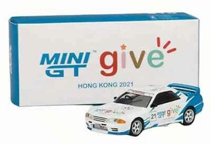 TSM Mini GT Give 310 Hong Kong 2021 Nissan GT-R R32 Gr. A# 21 1:64 - Picture 1 of 5