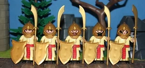 Playmobil Römer 5 x " Griechen Gelb " 4271 4273 4276 TOP Zustand - Picture 1 of 10