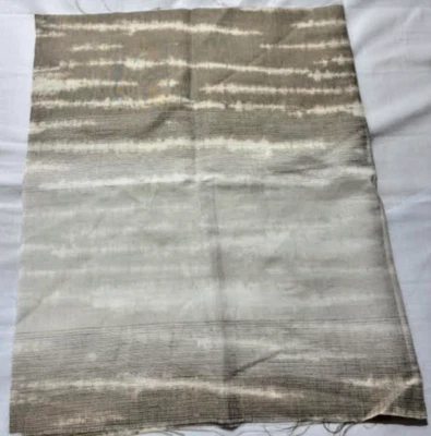 Three-Piece Fabric Bundle Including Casamance Otomi and White + Beige Linen - Image 1 of 4