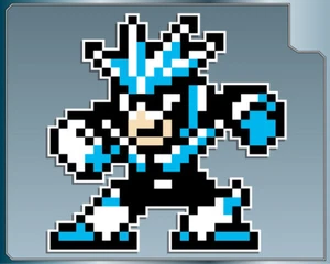 Gemini Man Sprite von Mega Man Vinyl Aufkleber #1 Auto LKW Laptop Sticker - Bild 1 von 1