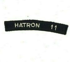 Hatron Heavy Attack Squadron 11 3.5" Tab Rocker Ribbon Patch