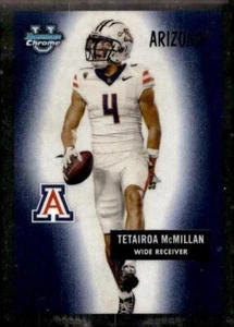 2024 Bowman University Chrome #55B-5 Tetairoa McMillan 1955 Bowman Football - Picture 1 of 2