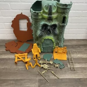 Masters of the Universe 1982 Castello Vintage Teschio Grigio Incompleto Leggi - Foto 1 di 15