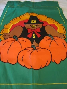 Banner exterior calabaza pavo de acción de gracias - Imagen 1 de 4