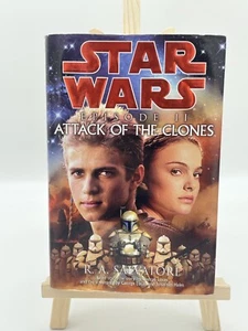 Star Wars Episode II Attack of the Clones. Hardcover by R. A Salvatore FIRST Ed. - Picture 1 of 11