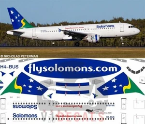 V1 Decals Airbus A320 Solomons Airlines for 1/144 Revell Model Airplane Kit - Bild 1 von 8
