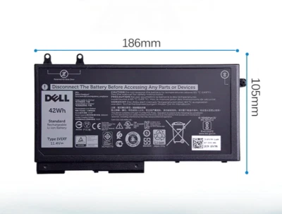 ACTUER-0 Genuine 1V1XF 27W58 Battery For Dell Latitude 5500 5510 Precision 3540 3550 42Wh