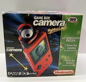 KONSOLE KONVOLUT GIG GAME BOY SPECIAL NINTENDO GAMEBOY POCKET GELB + KAMERA NEU - Bild 1 von 24