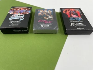 Vintage 3 Playing Cards Riviera Las Vegas Riviera Crazy Girls Splash Complete - Bild 1 von 9