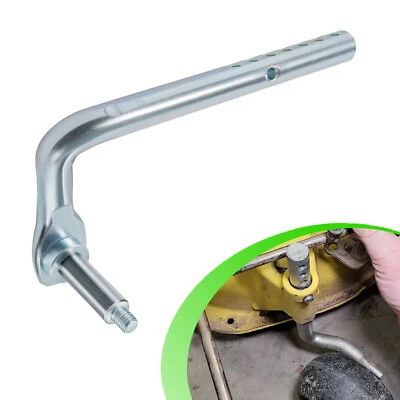 Brazo de rueda medidor cubierta cortacésped trasero izquierdo AM138220 para JohnDeere X300 X320 X500 Foto 1 de 4