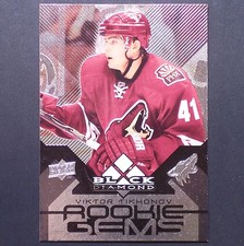 VIKTOR TIKHONOV RC 2008/09 Black Diamond Rookie Gems #148 Arizona Coyotes single