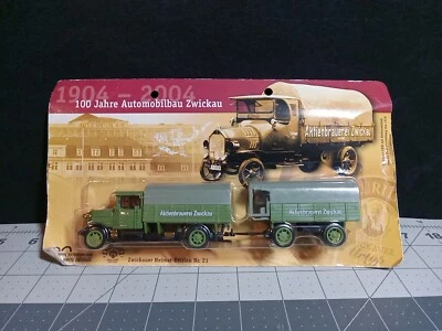 Rare German HO 1:87 Scale Dortmunder Actien Delivery Truck & Trailer by Grell - Image 1 of 4