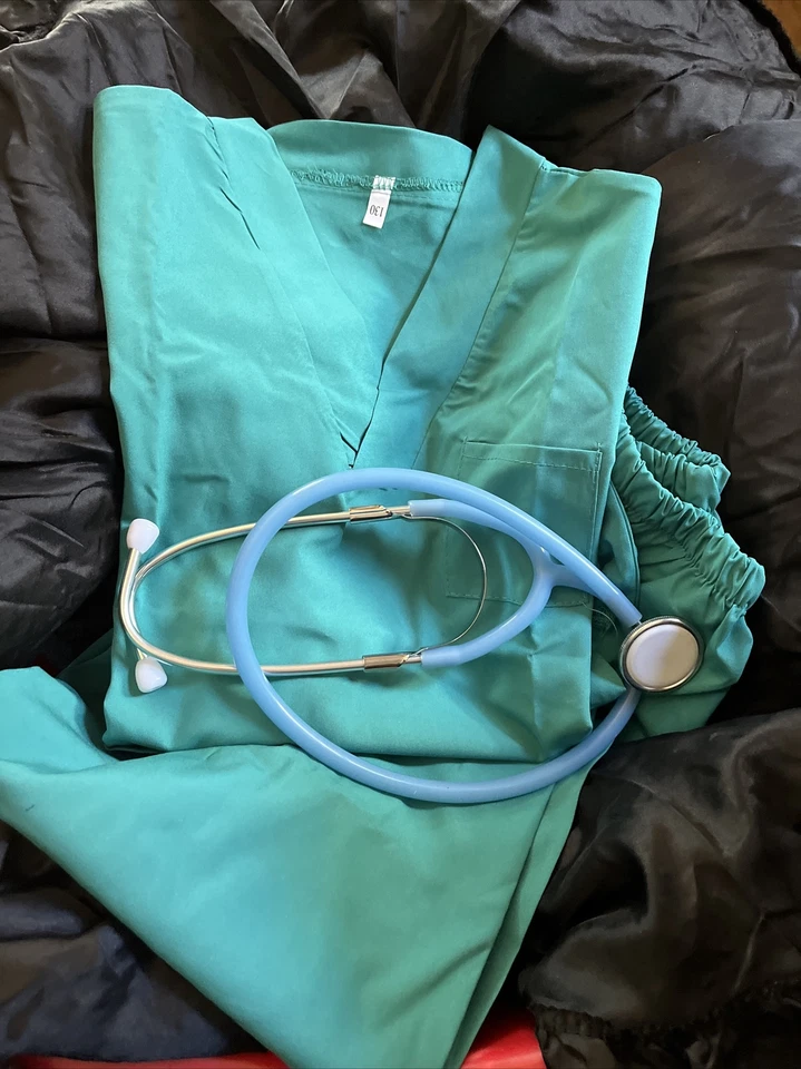 Natural Uniforms Childrens Scrub Set-Soft Touch-Role Play Costume Set 6/7 - Image 1 of 1