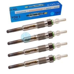4 Pezzo You.S Originale Candelette per Renault Clio III Espace III/IV - Picture 1 of 2