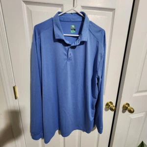 PRO TOUR AIRPLAY LONG SLEEVE PULLOVER GOLF POLO SHIRT XL - Picture 1 of 6