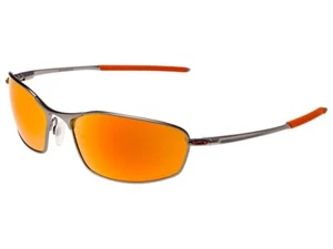 Oakley Whisker Sunglasses OO4141-0260 Matte Gunmetal/Prizm Ruby - Picture 1 of 1