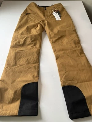 Obermeyer 女式保暖马耳他雪裤 Cortado 棕色 6 码全新带标签 15098 — 第 1/4 张图片