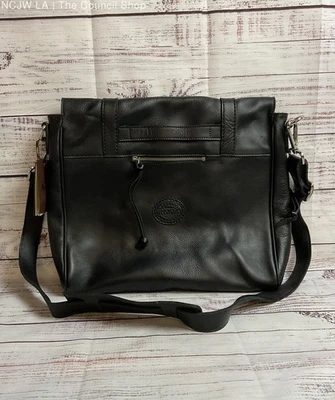 NWT RETAIL: $350 Roots Modern Satchel Box Leather Messenger Bag - Image 1 of 4