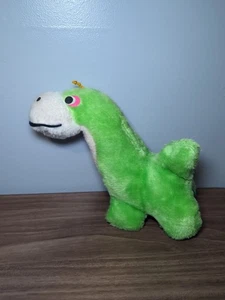 Peluche dinosauro verde VINTAGE Fiesta Concessioni vintage Corea - Foto 1 di 13