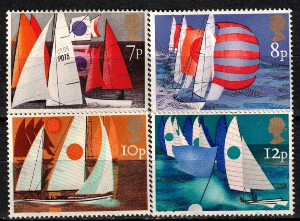 GREAT BRITAIN 1975 SAILING MNH - image 1 of 1