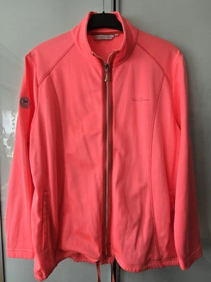 Damen Sportjacke 48 LINEA PRIMERO Lachsrosa Trainingsjacke Rosa Joggingjacke Neu - Bild 1 von 4