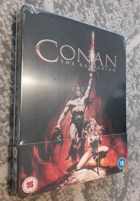 Conan the Barbarian 1982 UK Reg B Blu-Ray Steelbook NEW & SEALED Schwarzenegger - Image 1 of 3