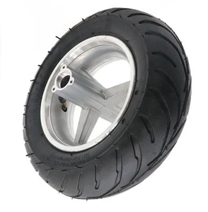 110/50-6.5” Mini Bike Wheel Rear Tire, Rubber Wheel Tire and Rim Package for ... - Picture 1 of 3