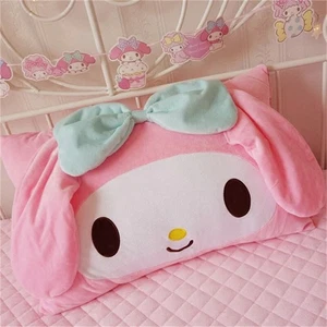 Funda de almohada individual rosa My Melody para niñas decoración de dormitorio para niños regalo - Imagen 1 de 5