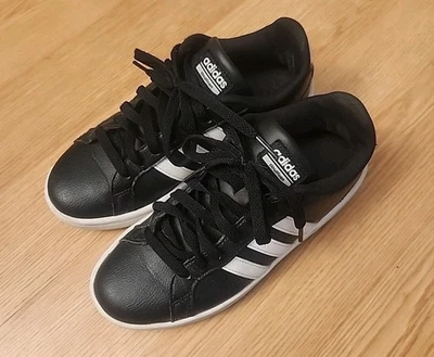 Zapatillas Adidas Cloudfoam Advantage, blancas y negras para mujer talla 6,5 zapatos Foto 1 de 4