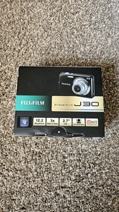 Fujifilm FinePix J30 Digital Camera 12.2MP Black - Picture 1 of 9