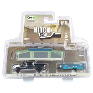 Chrome Greenlight 1/64 2024 Chevy Silverado High Country Hitch & Tow 32 32320-D - Picture 1 of 3
