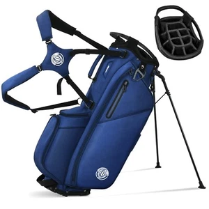 Shopsource 14 Way Lightweight Golf Stand Bag w Full Length Dividers Padded Strap - Picture 1 of 8
