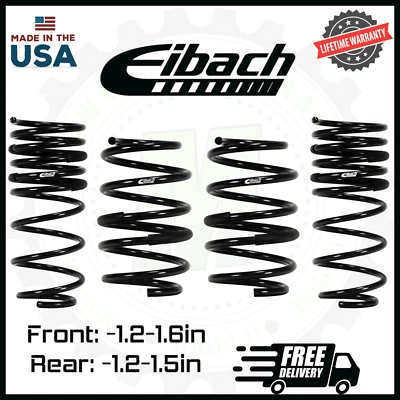 KIT de resortes rebajadores delanteros y traseros Eibach Pro | Se adapta a Acura ILX 2013-2015 Foto 1 de 2