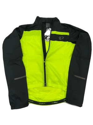 Pearl Izumi Elite Escape Barrier Jacket-Wind/Water-Black/Yellow-Men's XS-NWT $90 - Image 1 of 4