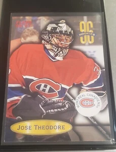 1996-97 Fleer Jose Theodore #134 Rookie RC - Picture 1 of 2