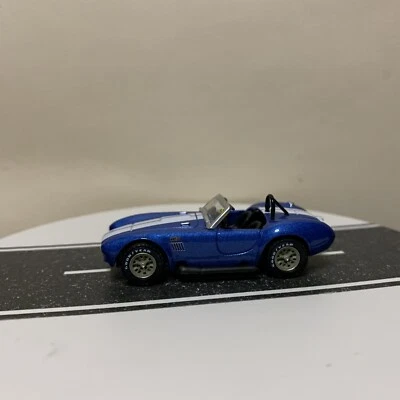 Greenlight Mecum Auctions 1967 67 AC Shelby Cobra 427 S/C azul y blanco 1:64 casi nuevo Foto 1 de 4