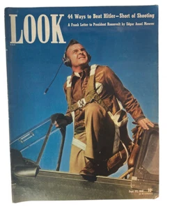 Look Magazine-September 23 1941-WWII Era-Hitler-RAF-Orson Wells-Chungking Blitz - Picture 1 of 12