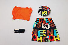 Shein Girls Ruffle Trim Tee & Letter Graphic Belted Skirt LV5 Multicolor Size 7Y