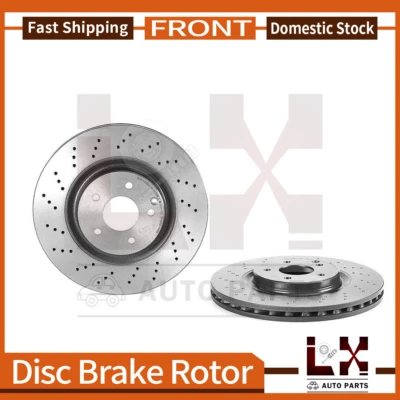 Front Brembo High Performance OE Brake Rotor For Mercedes-Benz C230 2003 2004 05 - Image 1 of 4