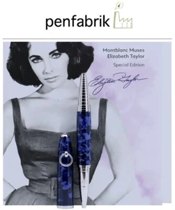 MONTBLANC Muses Line Elizabeth Taylor ROLLERBALL pen Tintenroller 125522 NEU - Bild 1 von 6